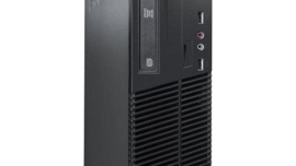 (Refurbished) Lenovo ThinkCenter M82e Desktop (Intel Core i5 / 8 GB RAM / 240GB SSD/ Windows 10 Pro, MS Office / USB, Ethernet,VGA, Black)