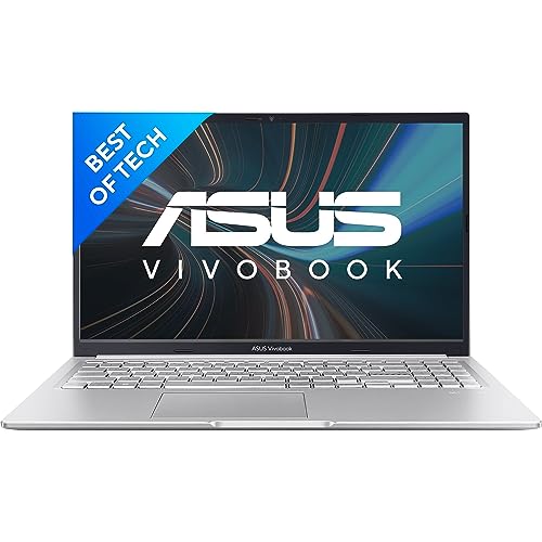 ASUS Vivobook 15, Intel Core i5-12500H 12th Gen, 15.6" (39.62 cm) FHD, Thin and Light Laptop (8 GB RAM/512GB SSD/Win11/Office 2021/Backlit/42WHr/Silver/1.70 kg), X1502ZA-EJ524WS