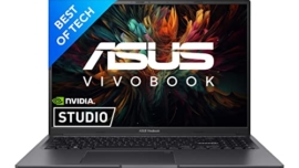 ASUS Creator Series Vivobook 16X 2023, Intel Core i5-12450H 12th Gen, 16.0-inch FHD+ 120Hz, Laptop (16GB/512GB SSD/NVIDIA GeForce RTX 2050/Win11/FP/Black/1.80 kg),K3605ZF-MB541WS