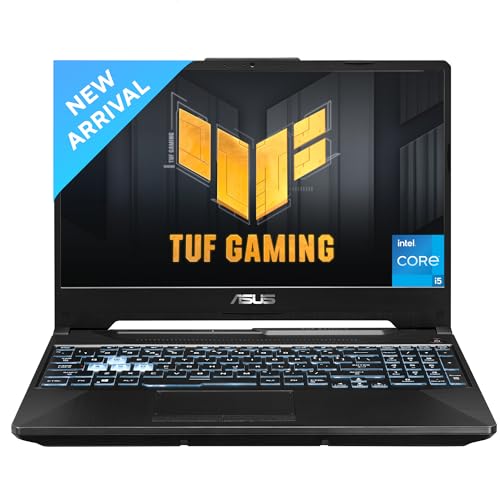 ASUS TUF Gaming F17, Intel Core i5-11400H 11th Gen, 17.3-inch (43.94 cm) FHD 144Hz, Gaming Laptop (8GB/512GB SSD/4GB NVIDIA GeForce RTX 2050/Win 11/ RGB Backlit KB/Black/2.60 kg), FX706HF-HX018W