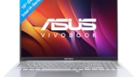 ASUS Vivobook 16 (2023), Intel Core i9-13900H 13th Gen, 16" (40.64 cm) FHD+, Thin & Light Laptop (16GB/1TB SSD/Intel Iris Xe/Win 11/Office 2021/Backlit KB/Fingerprint/Silver/1.88 kg), X1605VA-MB956WS