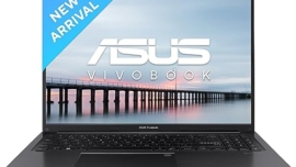 ASUS Vivobook 16, Intel®Core™ i3-1215U 12th Gen, 16" (40.64 cm) FHD+, Thin and Light Laptop (16 GB RAM/512GB SSD/Win11/FingerPrint/Black/1.88kg), X1605ZAB-MB342WS