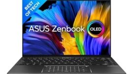 ASUS Zenbook 14X OLED, Intel Core i5-12500H 12th Gen, 14" (35.56 cm) 2.8K 90Hz OLED, Thin and Light Laptop (16GB/512GB/Win11/Office 2021/Fingerprint/Grey/1.4 kg), UX5401ZA-KM541WS