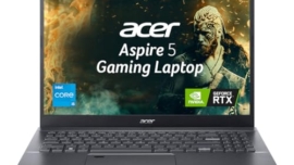 Acer Aspire 5 Gaming Laptop 13th Gen Intel Core i5 (Windows 11 Home/ 16 GB RAM/ 512 GB SSD/NVIDIA GeForce RTX 2050), A515-58GM 39.62 cm (15.6") IPS Full HD Display, Steel Gray, 1.78 KG