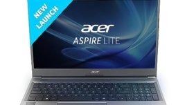 Acer Aspire Lite AMD Ryzen 5 5500U Premium Metal Laptop (8GB RAM/512GB SSD/Windows 11 Home) AL15-41, 39.62cm (15.6") Full HD Display, Metal Body, Steel Gray, 1.59 Kg