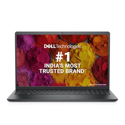 Dell 15 Laptop, AMD Ryzen 5-5500U Processor/ 8GB/ 512GB SSD/ 15.6" (39.62cm) FHD Display/AMD Radeon Graphics/Win 11 + MSO'21/15 Month McAfee/Black/Thin & Light-1.83kg