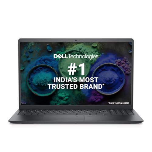 Dell Inspiron 3535 Laptop, AMD Ryzen R5-7520U Processor/ 8GB LPDDR5/ 512GB/ 15.6" (39.62cm) FHD 120Hz 250 nits Display/Win 11 + MSO'21/15 Month McAfee/Black Color/Thin & Light-1.63kg