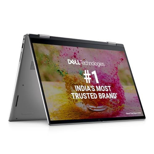 Dell Inspiron 7420 2in1 Laptop, Intel Core i5-1235U Processor, 8GB & 512GB SSD, 14.0" (35.56cm) FHD+ Touch 250 nits, Active Pen, Backlit KB, Win 11 + MSO'21, 15 Month McAfee, Platinum Silver, 1.57kg