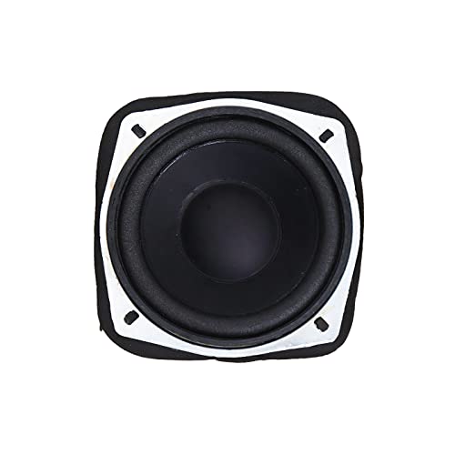 Electronic Spices 4 inches Max Subwoofer Bluetooth Speaker 4 ohm 30 Watt HiFi Woofer Deep Bass for Home Theater, Multicolor