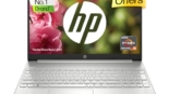 HP 15s, Ryzen 5-5500U, 16GB RAM/512GB SSD 15.6-inches(39.6 cm) FHD, Micro-Edge, Anti-Glare Laptop/Alexa Built-in/Windows 11 /AMD Radeon Graphics/Dual Speakers/MS Office 2021/1.69 Kg, 15s-eq2182AU