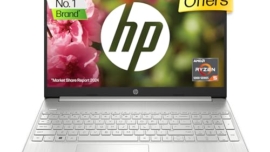 HP 15s, Ryzen 5-5500U, 16GB RAM/512GB SSD 15.6-inches(39.6 cm) FHD, Micro-Edge, Anti-Glare Laptop/Alexa Built-in/Windows 11 /AMD Radeon Graphics/Dual Speakers/MS Office 2021/1.69 Kg, 15s-eq2182AU