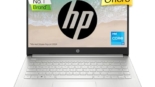 HP Laptop 14, Intel® Core™ i3-1215U, 14-inch(35.6 cm), FHD,8GB DDR4,512GB SSD,MSO,Dual Speakers,Win 11,Silver, 1.46 kg,14s-dq5138TU