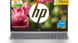 HP Laptop 15, 13th Gen Intel Core i5-1335U, 15.6-inch (39.6 cm), FHD, 8GB DDR4, 1TB SSD, Intel Iris Xe Graphics, FPR, FHD Camera w/Privacy Shutter (Win 11, MSO 2021, Silver, 1.59 kg), fd0012TU