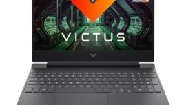 HP Victus Gaming Laptop, AMD Ryzen 5 5600H, 4GB AMD Radeon RX 6500M graphics, 15.6-inch (39.6 cm), FHD, IPS, 144Hz, 8GB DDR4, 512GB SSD, Backlit KB, B&O, Dual speakers (MSO, Silver, 2.37 kg), fb0777AX