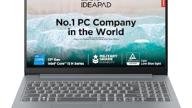 Lenovo IdeaPad Slim 3 13th Gen Intel Core i5-13420H 15.6" (39.6cm) FHD 300 Nits Thin & Light Laptop (16GB/512GB SSD/Win 11/Office 21/1 Yr Warranty + ADP/Alexa/3 Month Game Pass/Grey/1.62Kg),83EM0026IN