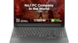 Lenovo Legion Slim 5 AI Powered AMD Ryzen 7 7840HS 16" (40.64cm) WQXGA-IPS 165Hz 300Nits Gaming Laptop (16GB/512GB SSD/Win11/Office/NVIDIA RTX 4060 8GB/Alexa/3 Month Game Pass/Grey/2.4Kg), 82Y9008MIN