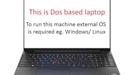 Lenovo ThinkPad E16 Intel Core i3 13th Gen 16" WUXGA IPS 300 Nits Thin and Light Laptop (8GB RAM/512GB SSD/DOS/FPR/Graphite Black/1Y Premier Support/1.77 kg), 21JN004DIG