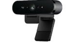 Logitech Brio Stream, Ultra 4K HD Video Calling, Optical Zoom, Noise-Canceling mic,HD Auto Light Correction, Works with Microsoft Teams, Zoom, Google Voice, Meet, PC/Mac/Laptop/MacBook/Tablet, Black