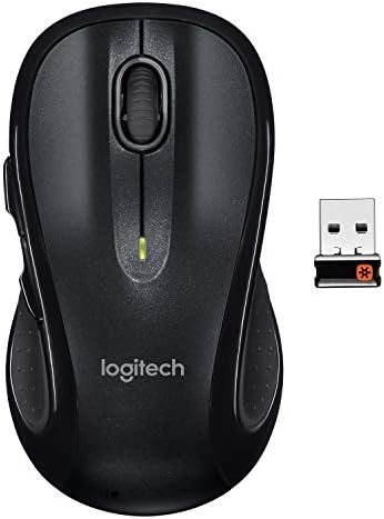 Logitech M510 Wireless Mouse, Black