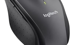 Logitech M705 Marathon Wireless Mouse, 2.4 GHz USB Unifying Receiver, 1000 DPI, 5-Programmable Buttons, 3-Year Battery, Compatible with PC, Mac, Laptop, Chromebook - Black