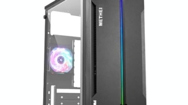 METHEI Computer Desktop PC CPU Core i5(Core i5-2400 3.1GHZ/ 256 GB SSD/ 500 GB Hard Disk/ 16 GB DDR3 RAM/ 300 Mbps WiFi/Windows 10Pro)