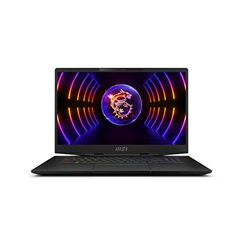 MSI Stealth 17 Studio, Intel 13th Gen. i9-13900H, 43CM FHD 144Hz Mini LED, HDR 1000 Gaming Laptop (64GB/2TB NVMe SSD/Windows 11 Home/Nvidia GeForce RTX4080, 12GB GDDR6/Core Black/3.3Kg), A13VH-055IN