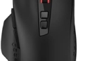 Redragon M656 Gainer Wireless Gaming Mouse, 4000 DPI 2.4Ghz Gamer Mouse w/ 5 DPI Levels, 7 Macro Buttons, Red LED Backlit & Pro Software/Drive Supported, for PC/Mac/Laptop