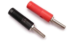 Electronic Spices Audio Speaker Wire Cable Banana Plugs terminal Connectors RED and BLACK 4mm PAIR OF 10