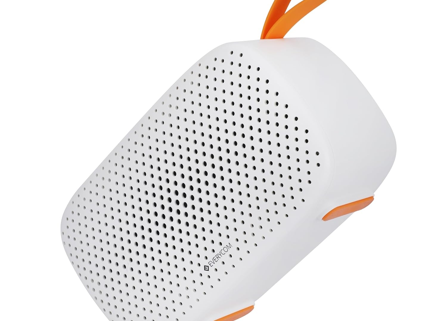 Everycom LittleBoy 8W Stereo Sound Wireless Portable Bluetooth Speaker (ब्लूटूथ स्पीकर) with Mic & TWS Feature (White)