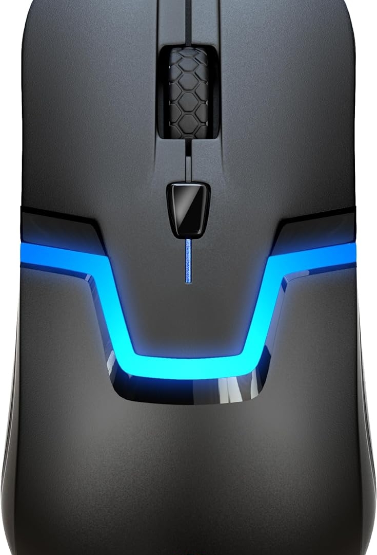 HP Wired RGB Gaming Mouse High Performance Mouse with Optical Sensor, 3 Buttons, 7 Color LED for Computer Notebook Laptop Office PC Home