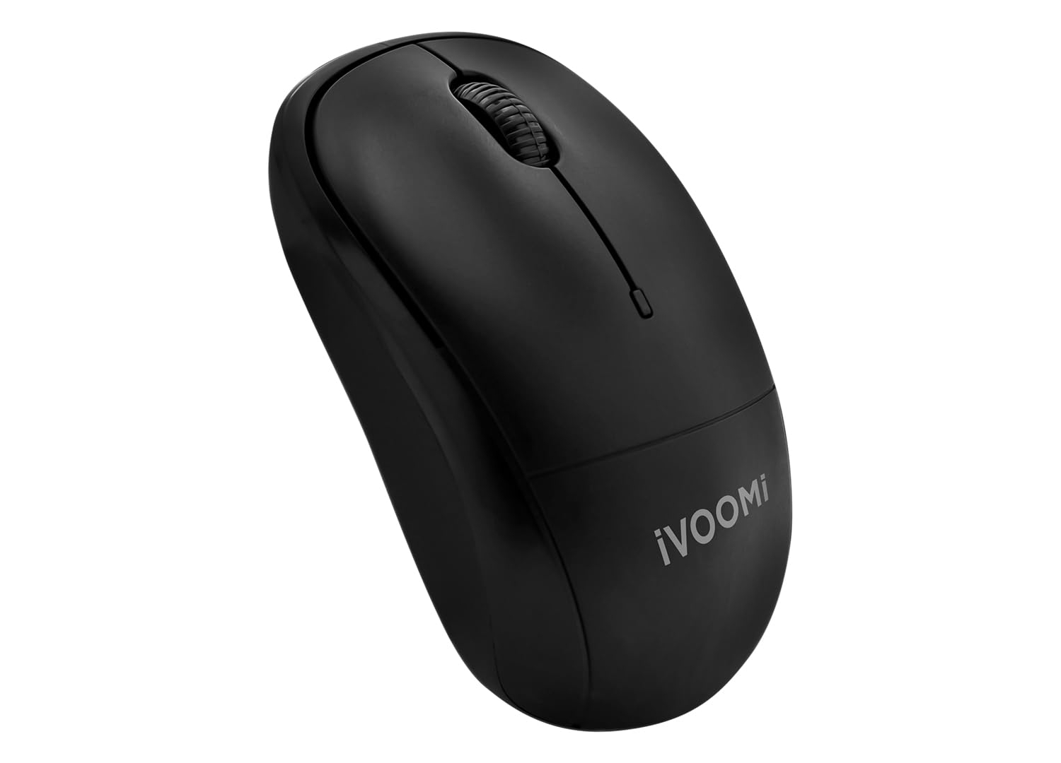 IVOOMI Fly Supreme Wireless Mouse Black Ergonomic Design Mouse for Laptop, Pc & Gamer