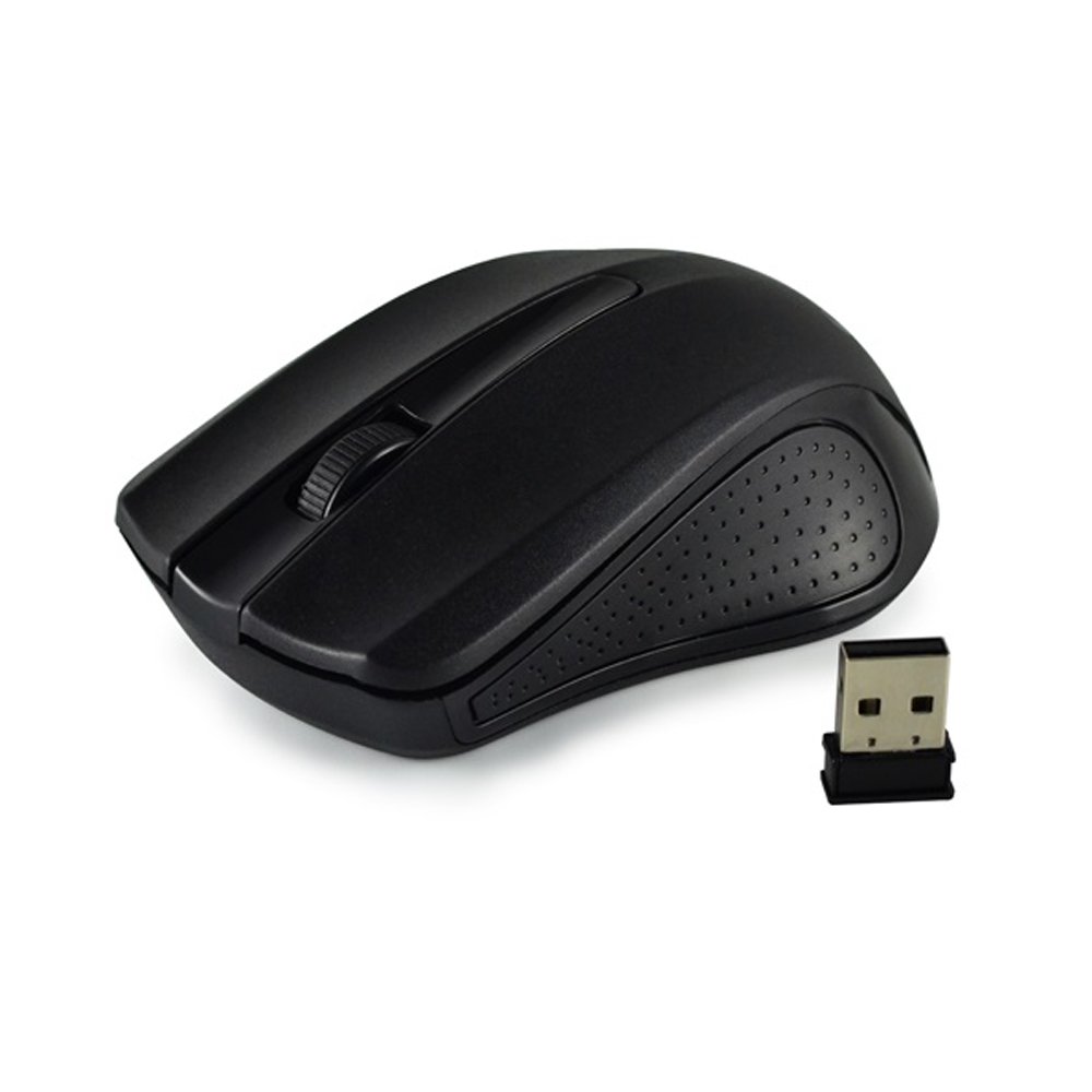 Lipzie Wireless Mouse for Laptops, 2.4Ghz Portable Slim Optical Mouse, Compatible for Computer, Laptop