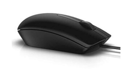 Wired Computer Mouse Black (Pack of one)