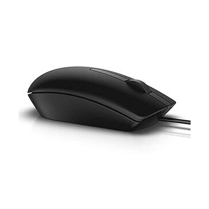 Wired Computer Mouse Black (Pack of one)